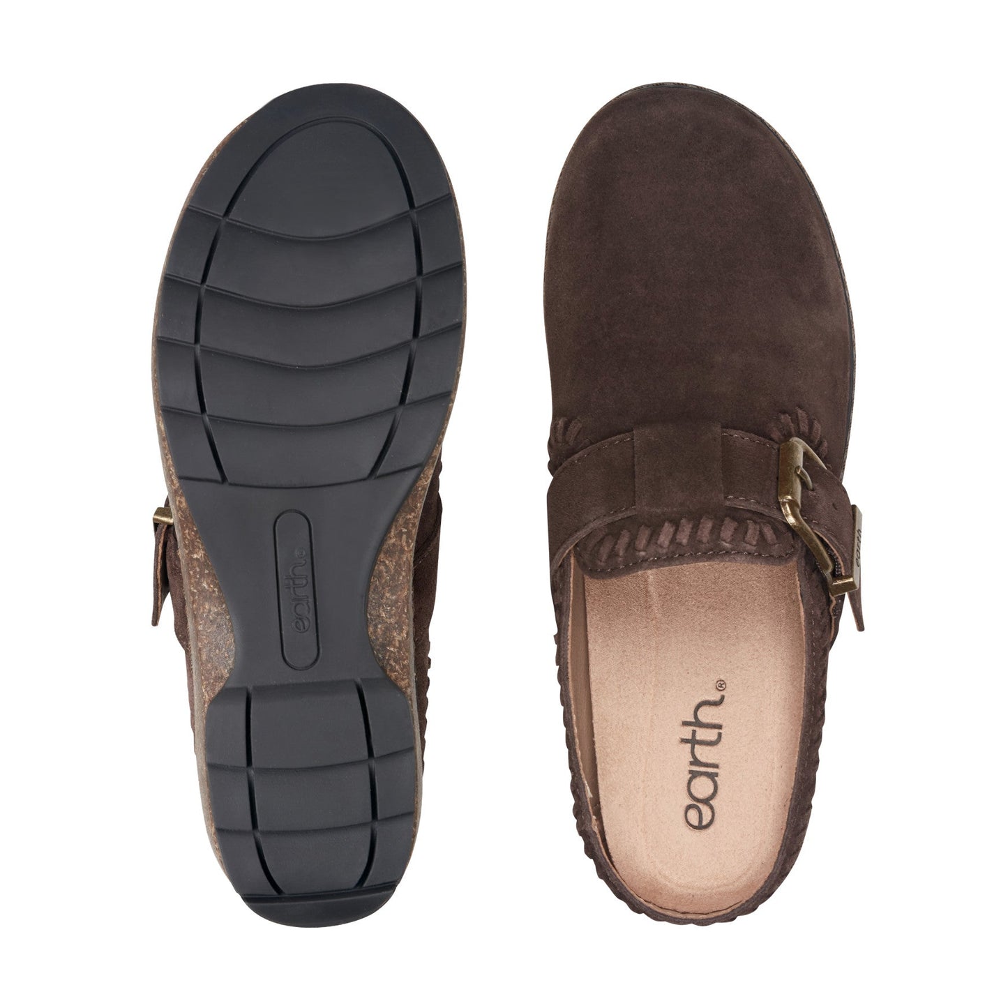 Earth Shoes Kay Round Toe Slip-on Casual Clogs