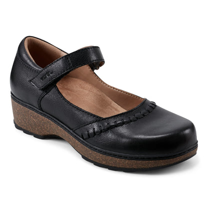 Earth Shoes Kalece Leather Mary Jane Clogs