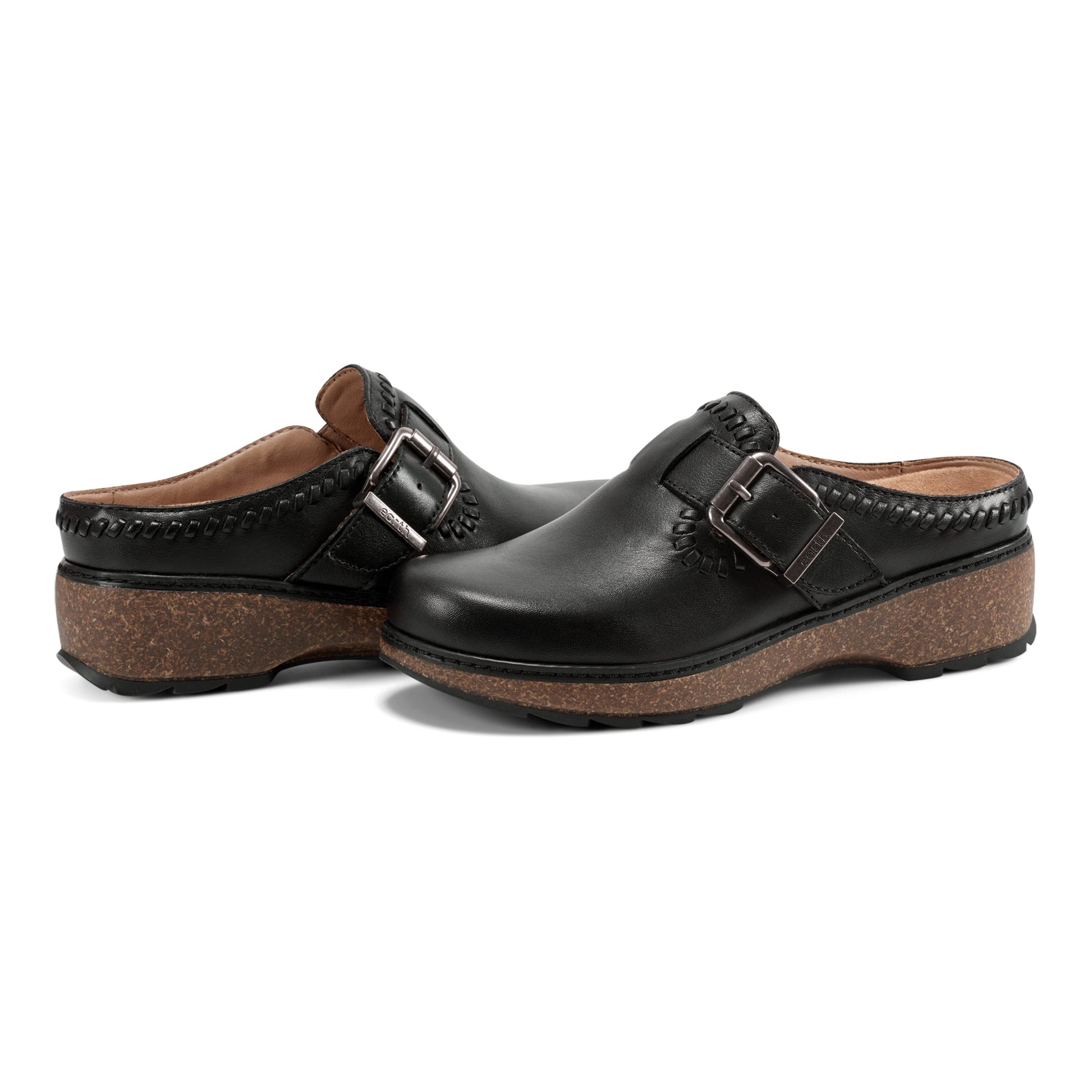 Earth Shoes Kay Round Toe Slip-on Casual Clogs