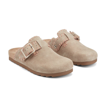 Earth Shoes Gena Round Toe Slip-on Flat Casual Clogs
