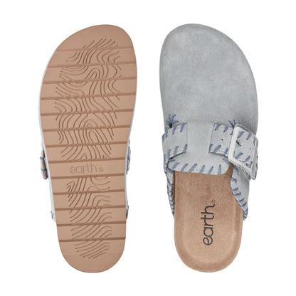 Earth Shoes Gena Round Toe Slip-on Flat Casual Clogs