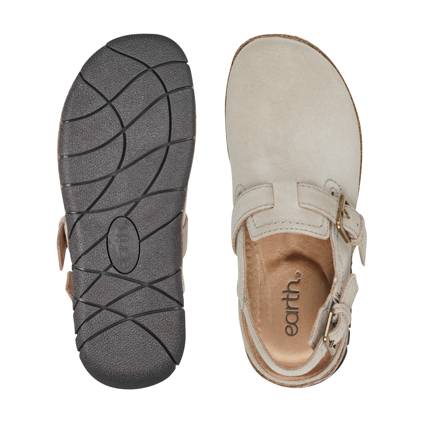 Earth Shoes Elmonte Round Toe Slingback Clogs