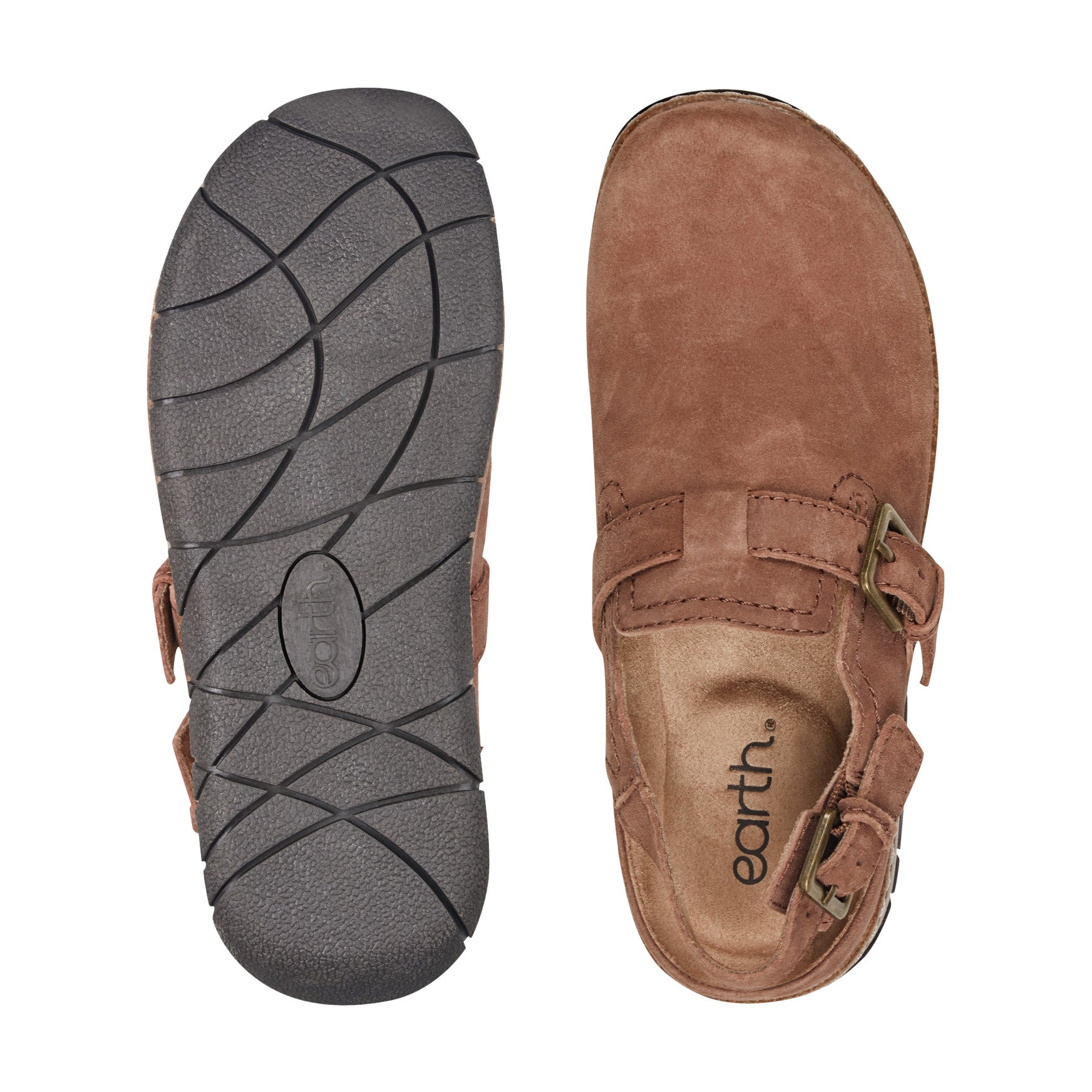 Earth Shoes Elmonte Round Toe Slingback Clogs