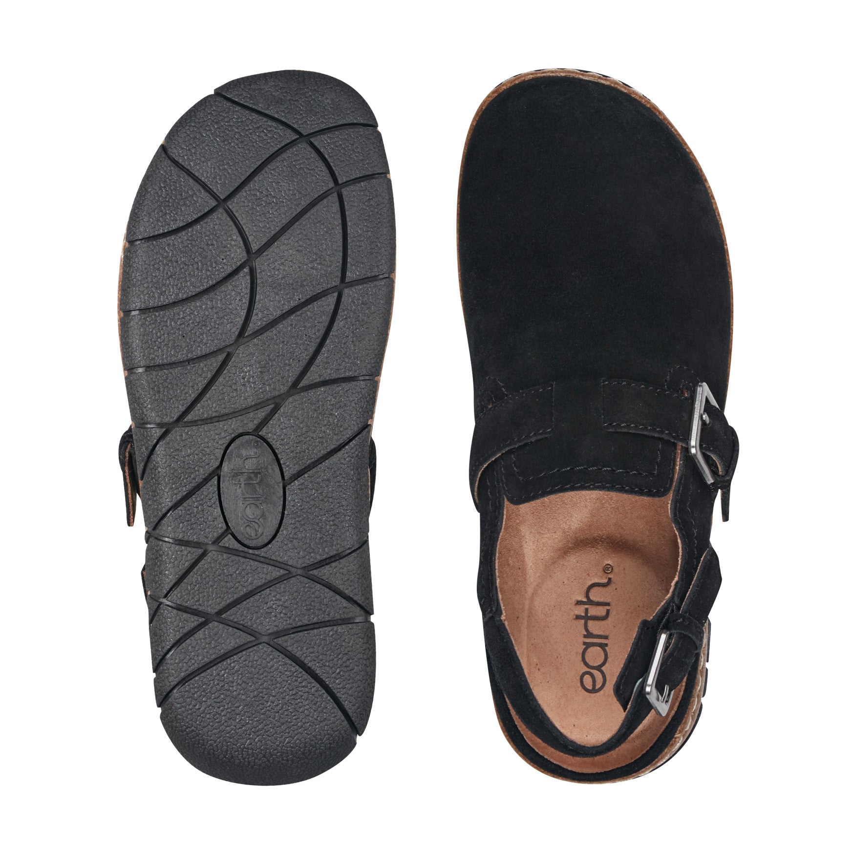 Earth Shoes Elmonte Round Toe Slingback Clogs