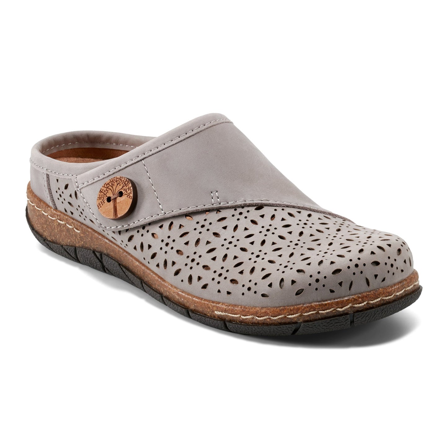 Earth Shoes Erinn Round Toe Casual Slip-on Flat Clogs