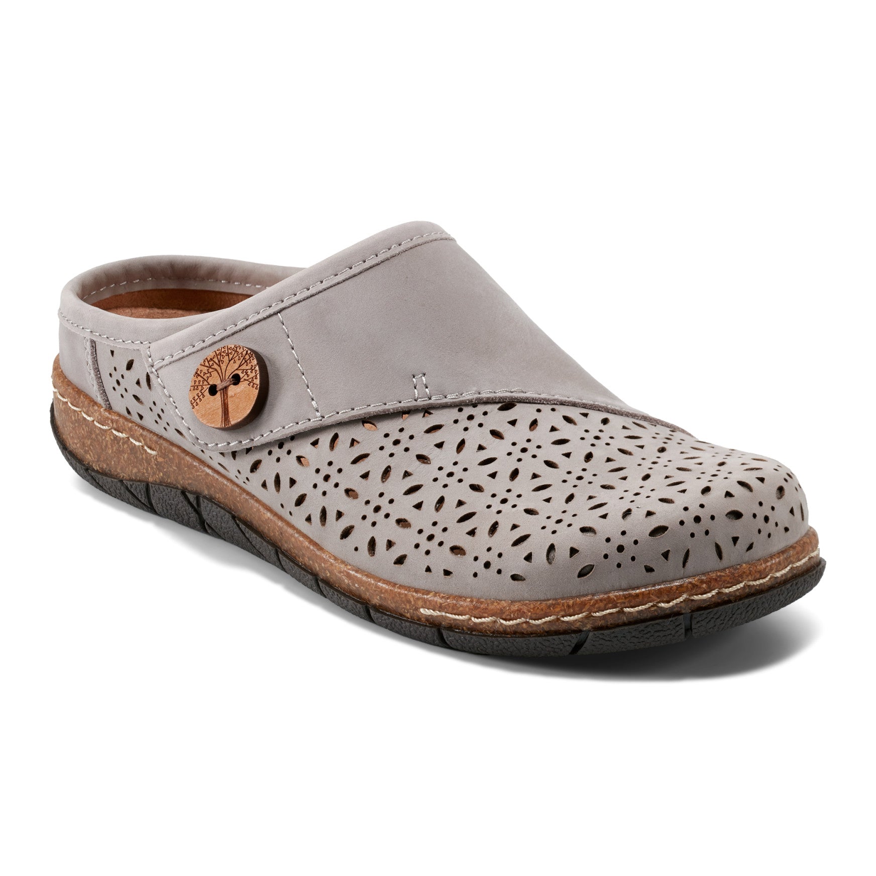 Earth Shoes Erinn Round Toe Casual Slip-on Flat Clogs