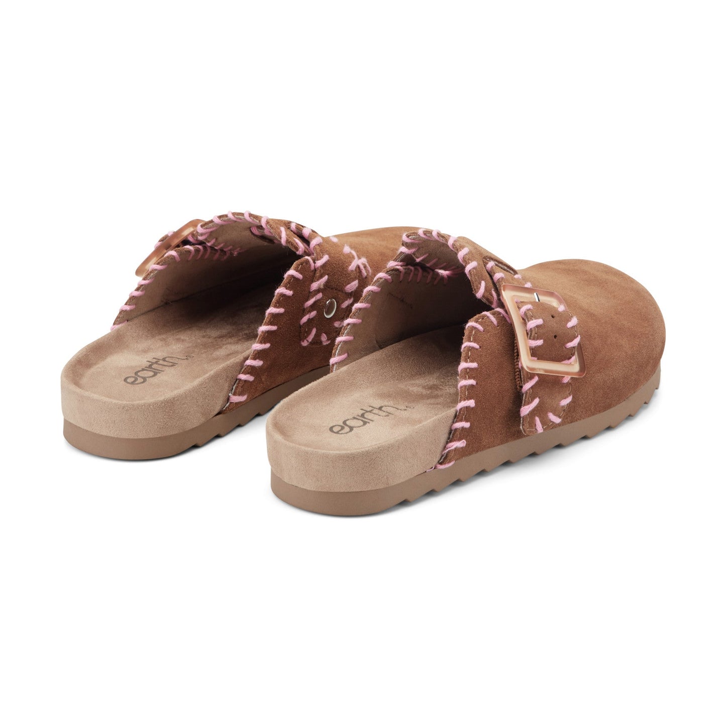 Earth Shoes Gena Round Toe Slip-on Flat Casual Clogs