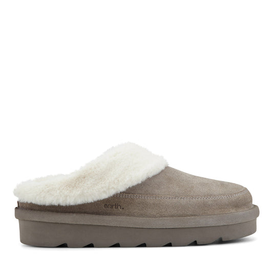 Earth Shoes Cabera Suede Cozy Clogs