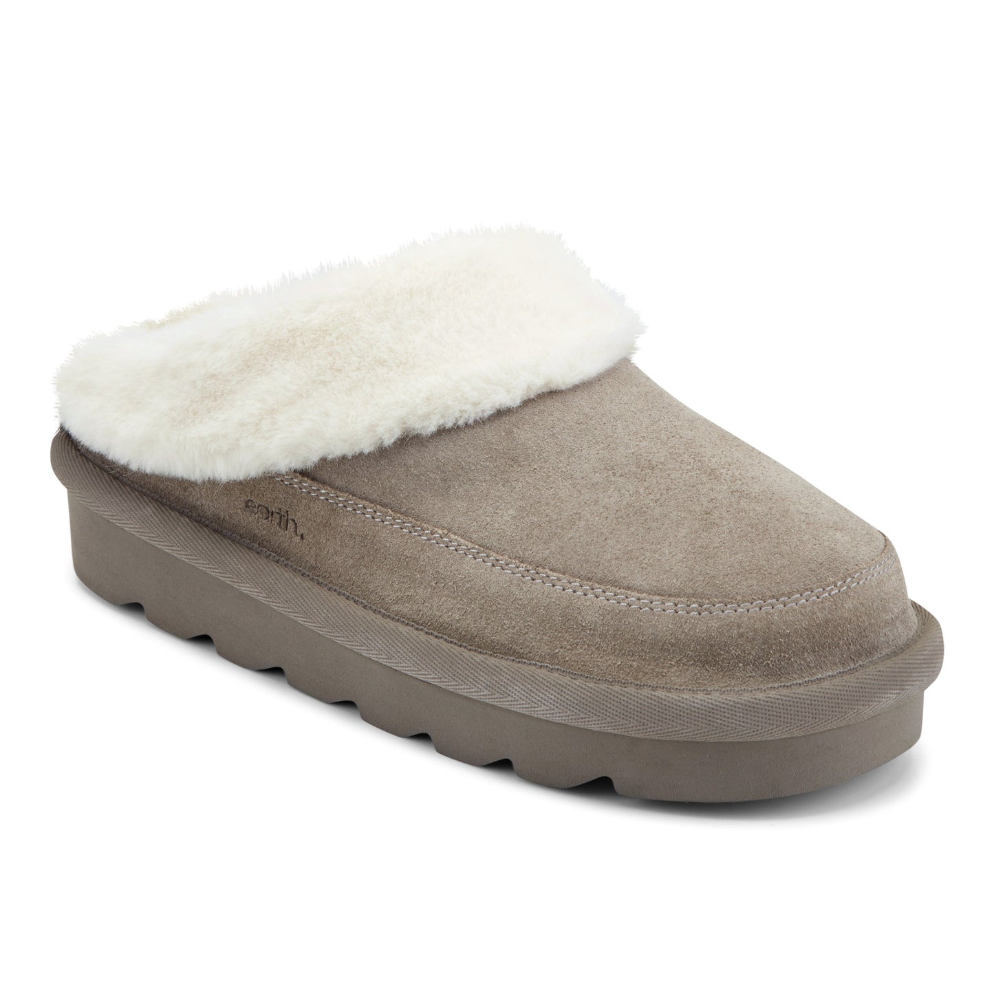Earth Shoes Cabera Suede Cozy Clogs