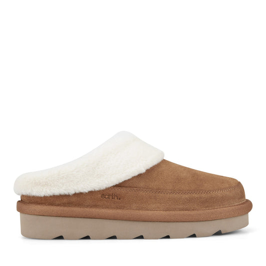 Earth Shoes Cabera Suede Cozy Clogs