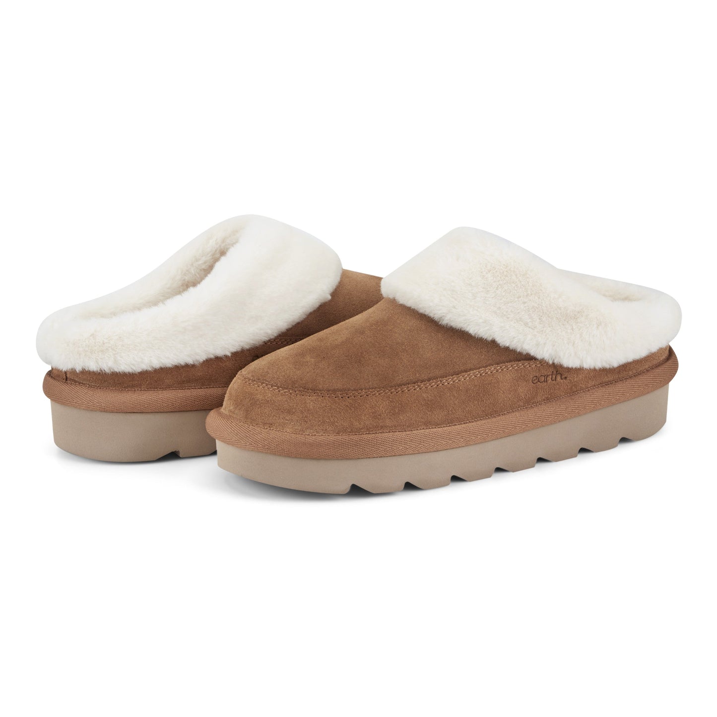 Earth Shoes Cabera Suede Cozy Clogs