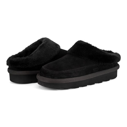 Earth Shoes Cabera Suede Cozy Clogs