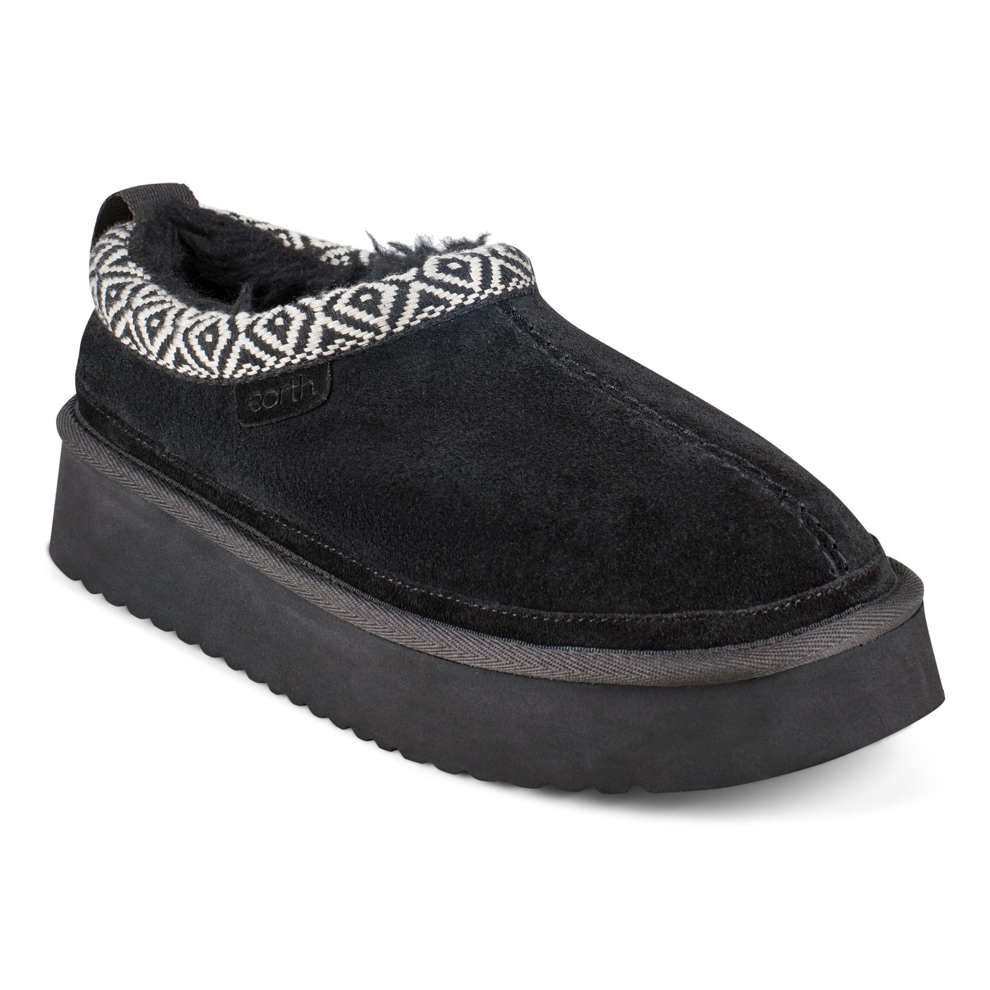 Earth Shoes Fantel Cozy Platform Clogs