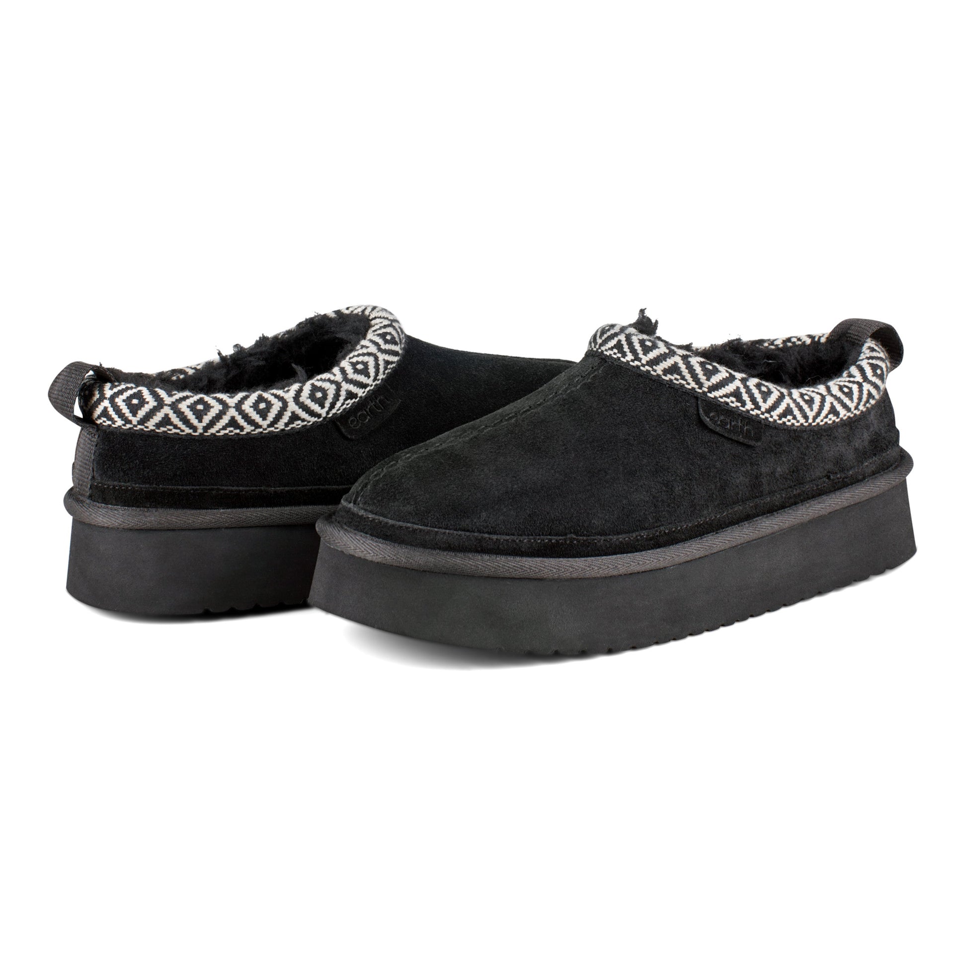 Earth Shoes Fantel Cozy Platform Clogs