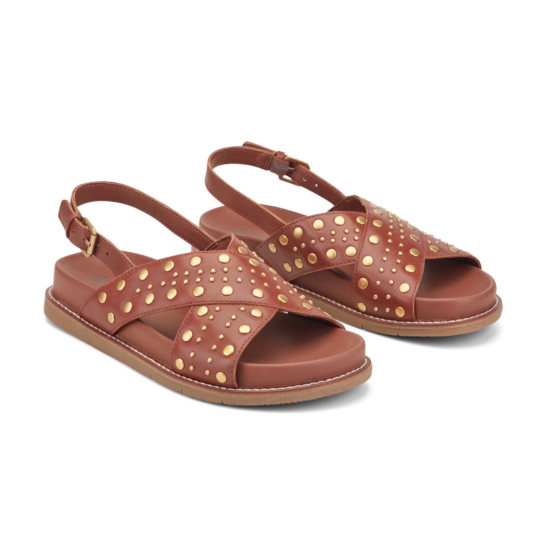 Earth Shoes Ferdie Studded Leather Sandals