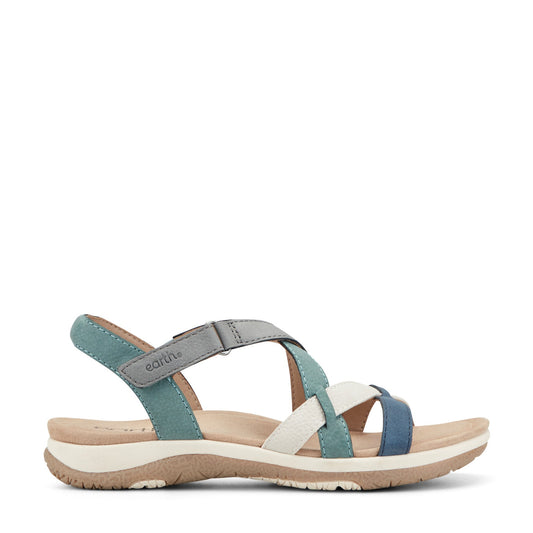 Earth Shoes Sterling Casual Strappy Round Toe Flat Sandals