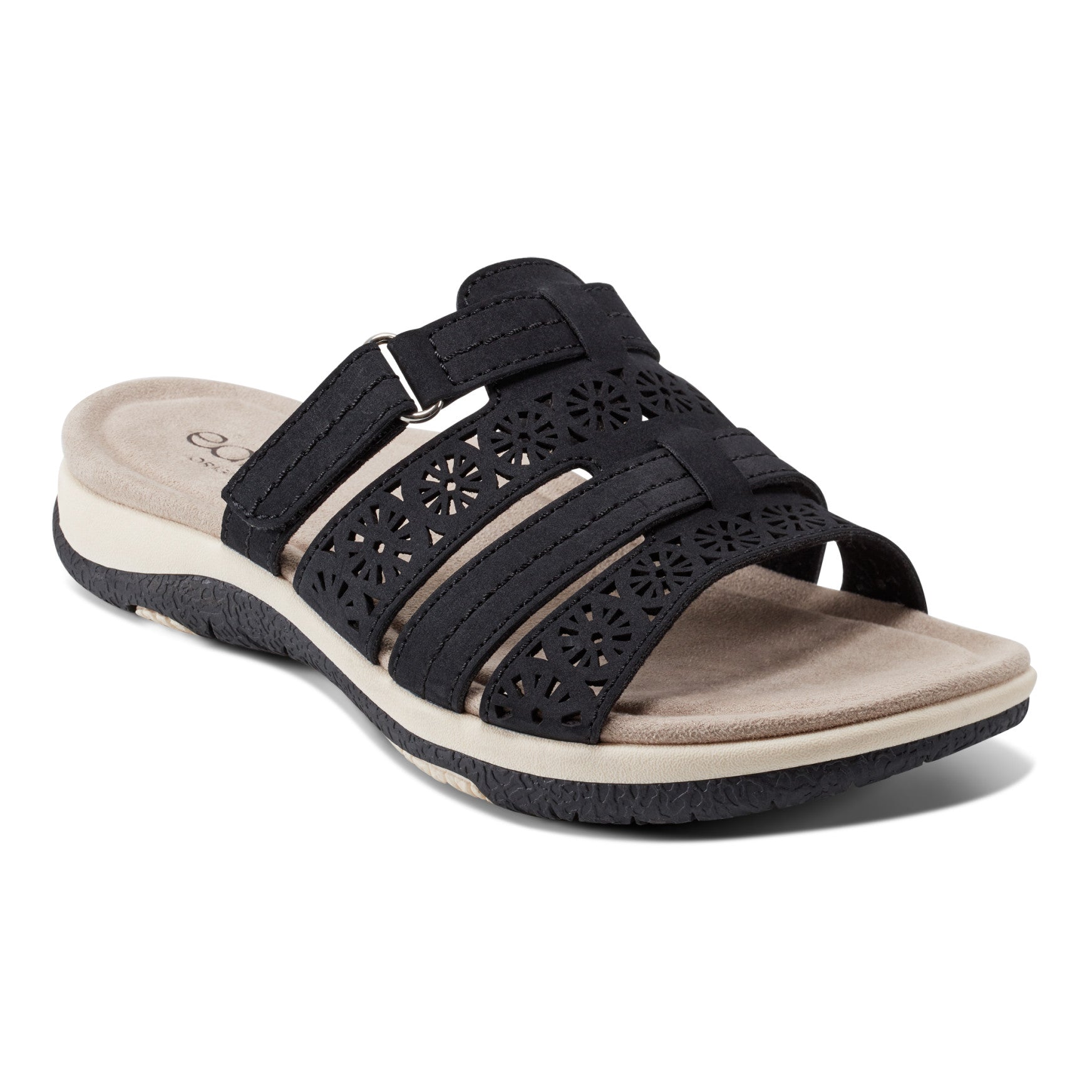 Earth Shoes Sinci Square Toe Slip-on Casual Sandals