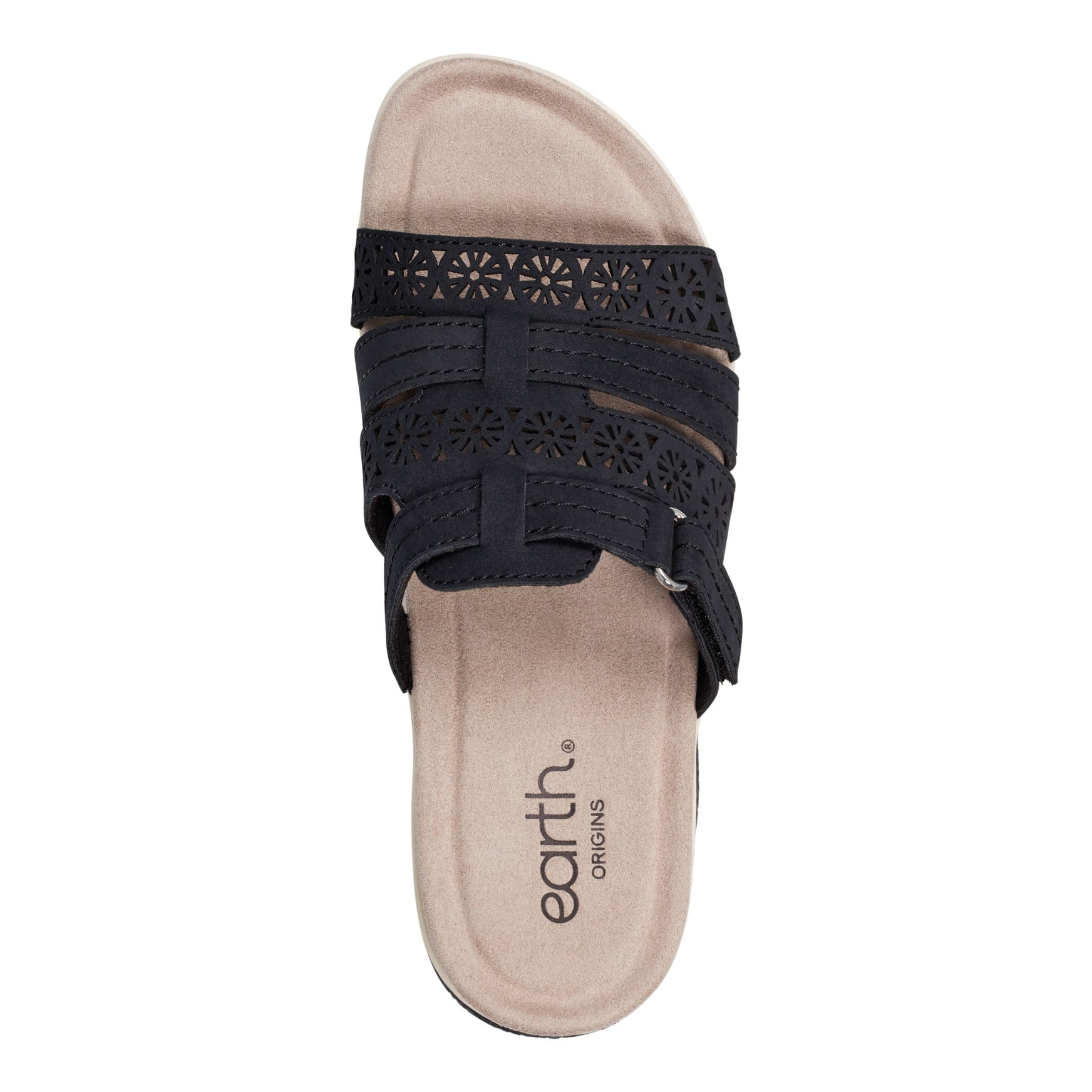 Earth Shoes Sinci Square Toe Slip-on Casual Sandals