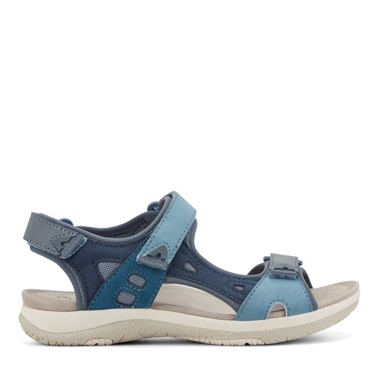 Earth Shoes Skylar Round Toe Lightweight Casual Flat Sandals