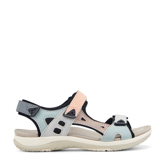 Earth Shoes Skylar Round Toe Lightweight Casual Flat Sandals