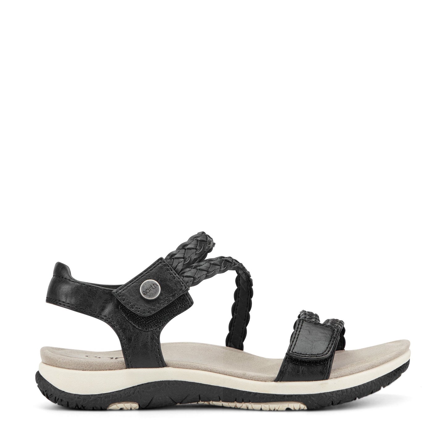 Earth Shoes Stellon Braided Strappy Sandals