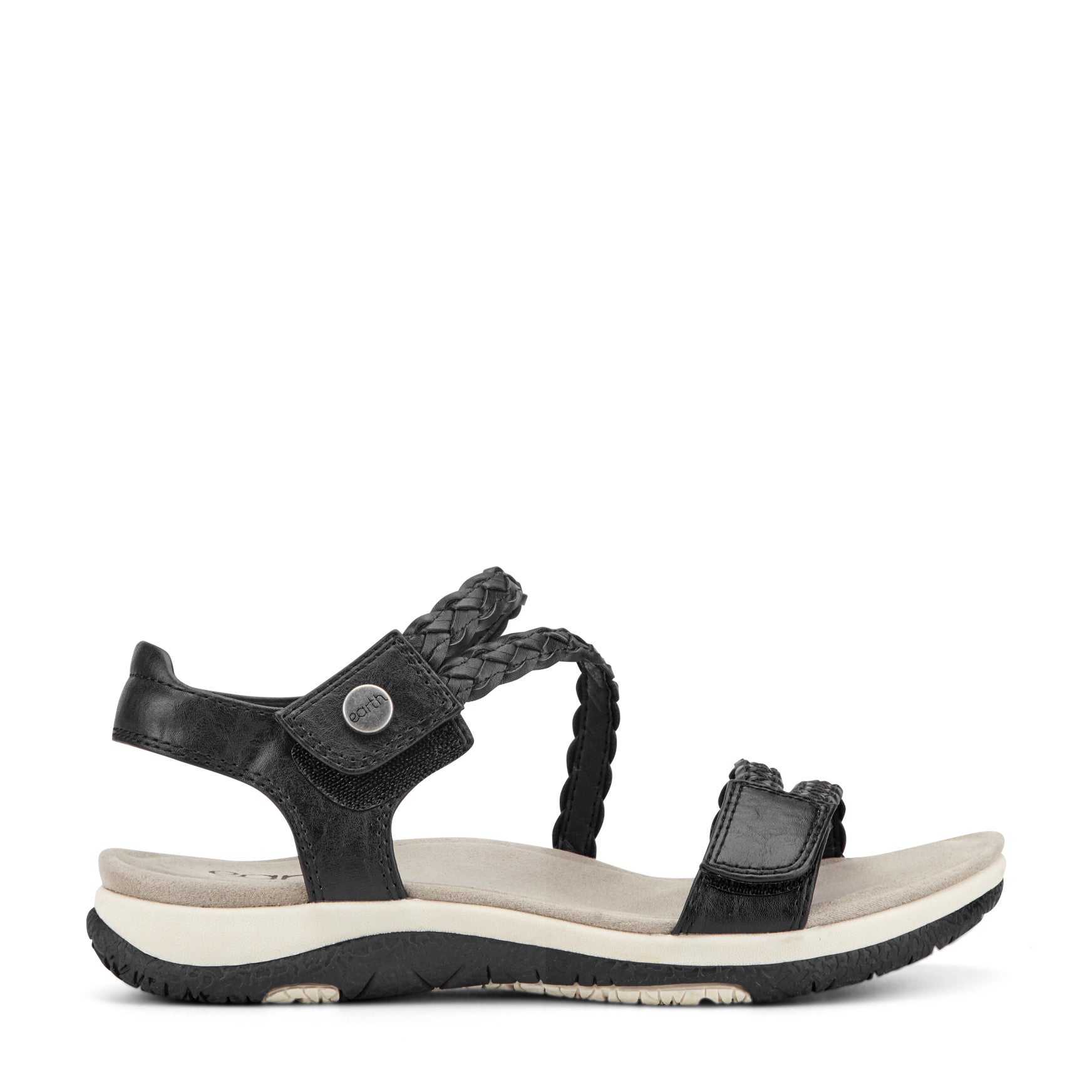 Earth Shoes Stellon Braided Strappy Sandals