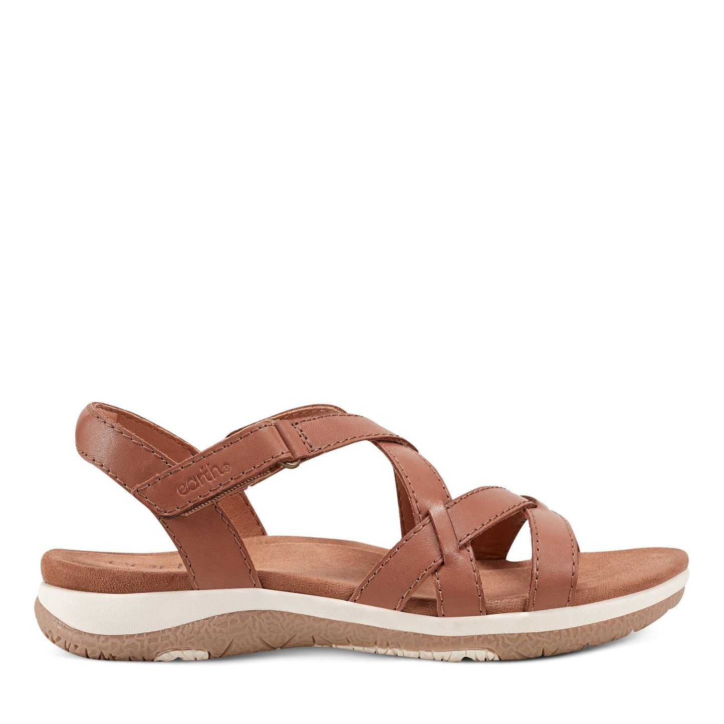 Earth Shoes Sterling Casual Strappy Round Toe Flat Sandals