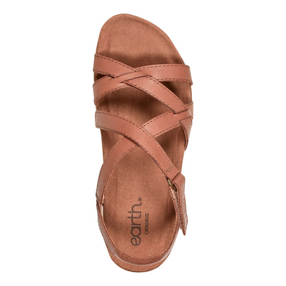 Earth Shoes Sterling Casual Strappy Round Toe Flat Sandals