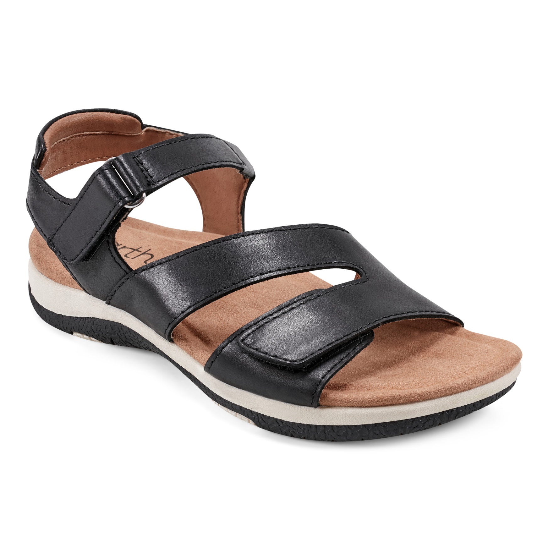 Earth Shoes Sureal Leather Strappy Sandals