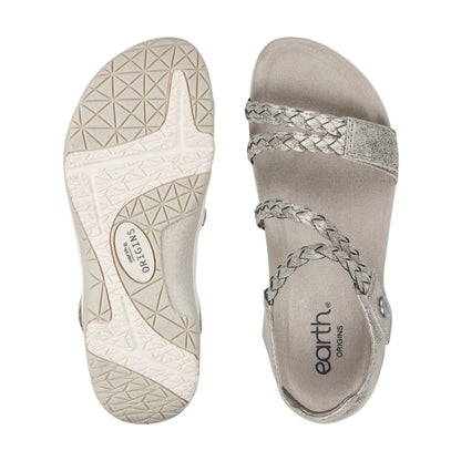 Earth Shoes Stellon Braided Strappy Sandals