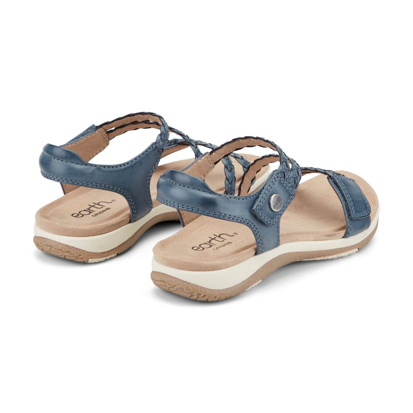 Earth Shoes Stellon Braided Strappy Sandals