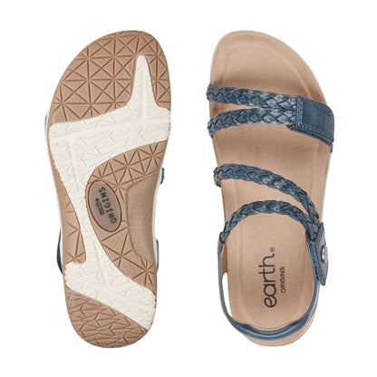 Earth Shoes Stellon Braided Strappy Sandals