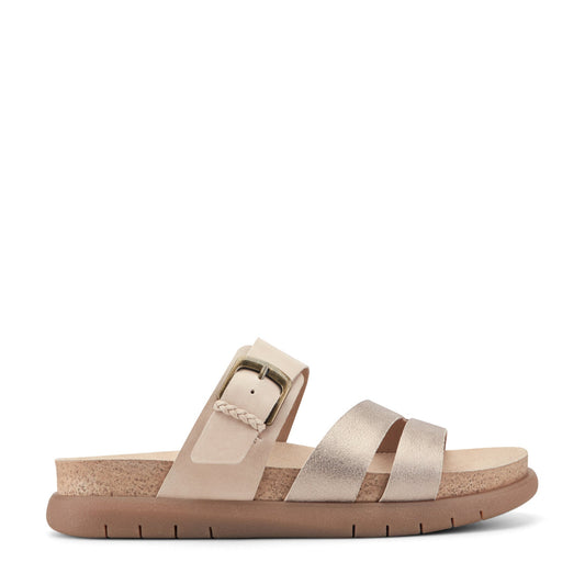 Earth Shoes Ayden Strappy Slip-on Sandals