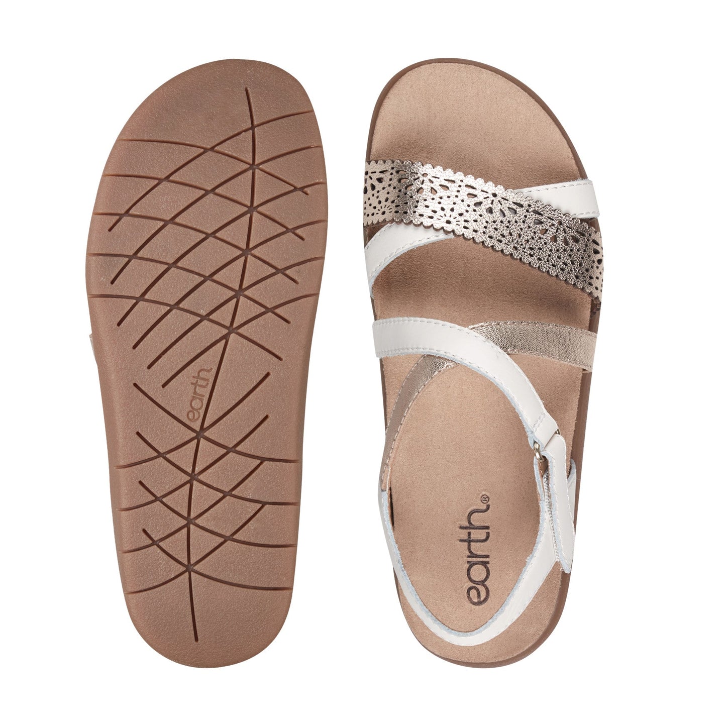 Earth Shoes Athena Strappy Sandals