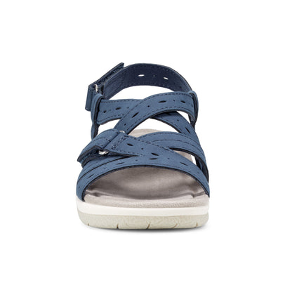 Earth Shoes Samsin Round Toe Strappy Casual Flat Sandals