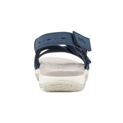 Earth Shoes Samsin Round Toe Strappy Casual Flat Sandals