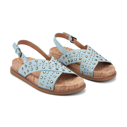 Earth Shoes Ferdie Studded Leather Sandals