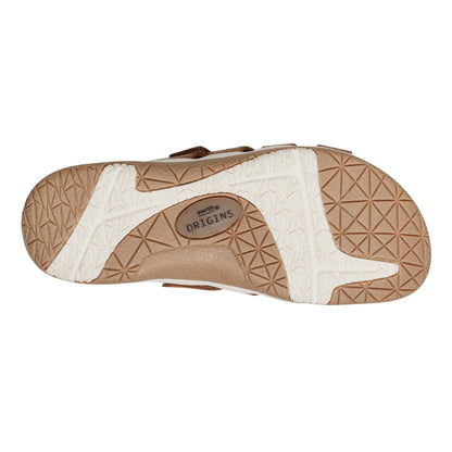 Earth Shoes Sassoni Strappy Casual Slip-On Flat Sandals