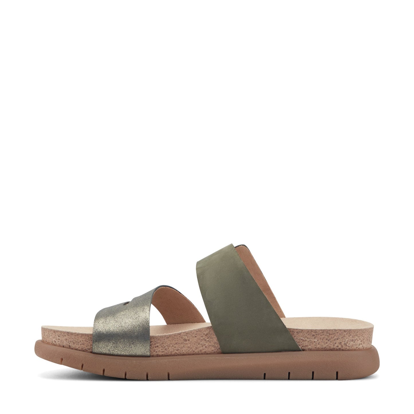 Earth Shoes Ayden Strappy Slip-on Sandals