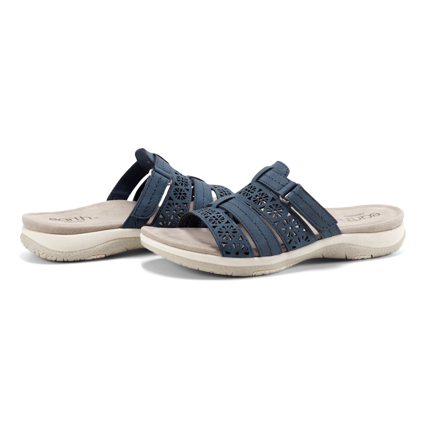 Earth Shoes Sinci Square Toe Slip-on Casual Sandals