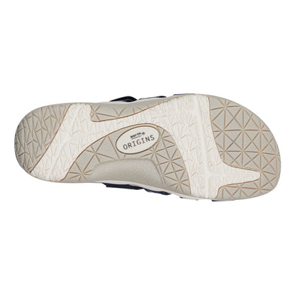 Earth Shoes Sassoni Strappy Casual Slip-On Flat Sandals