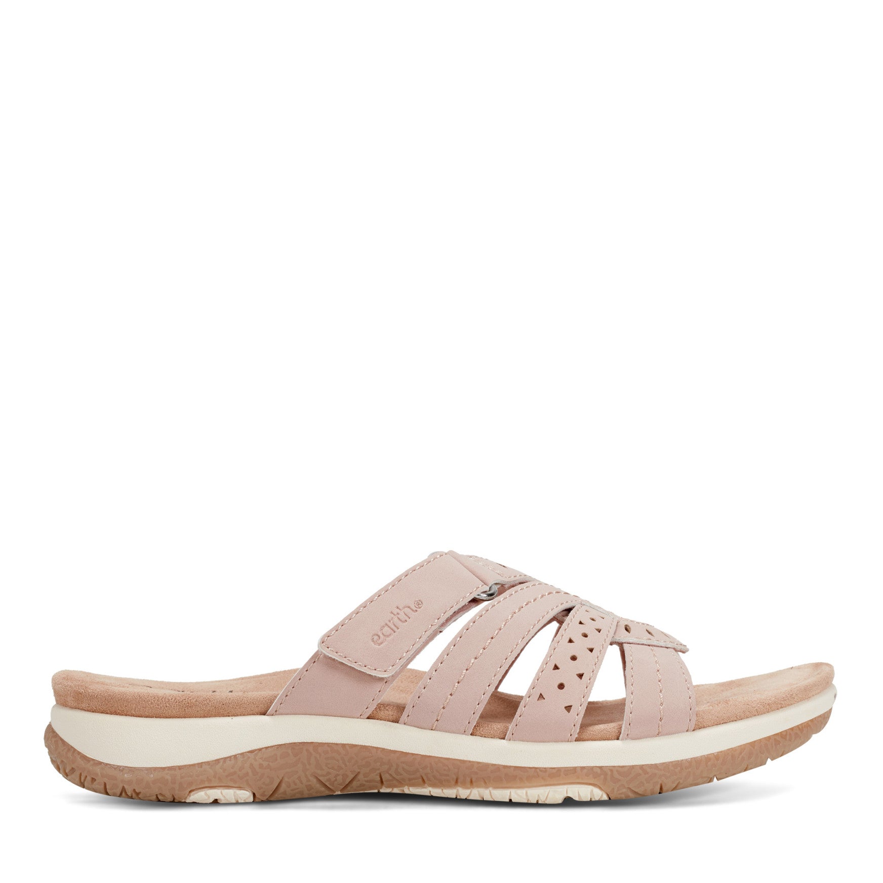 Earth Shoes Sassoni Strappy Casual Slip-On Flat Sandals