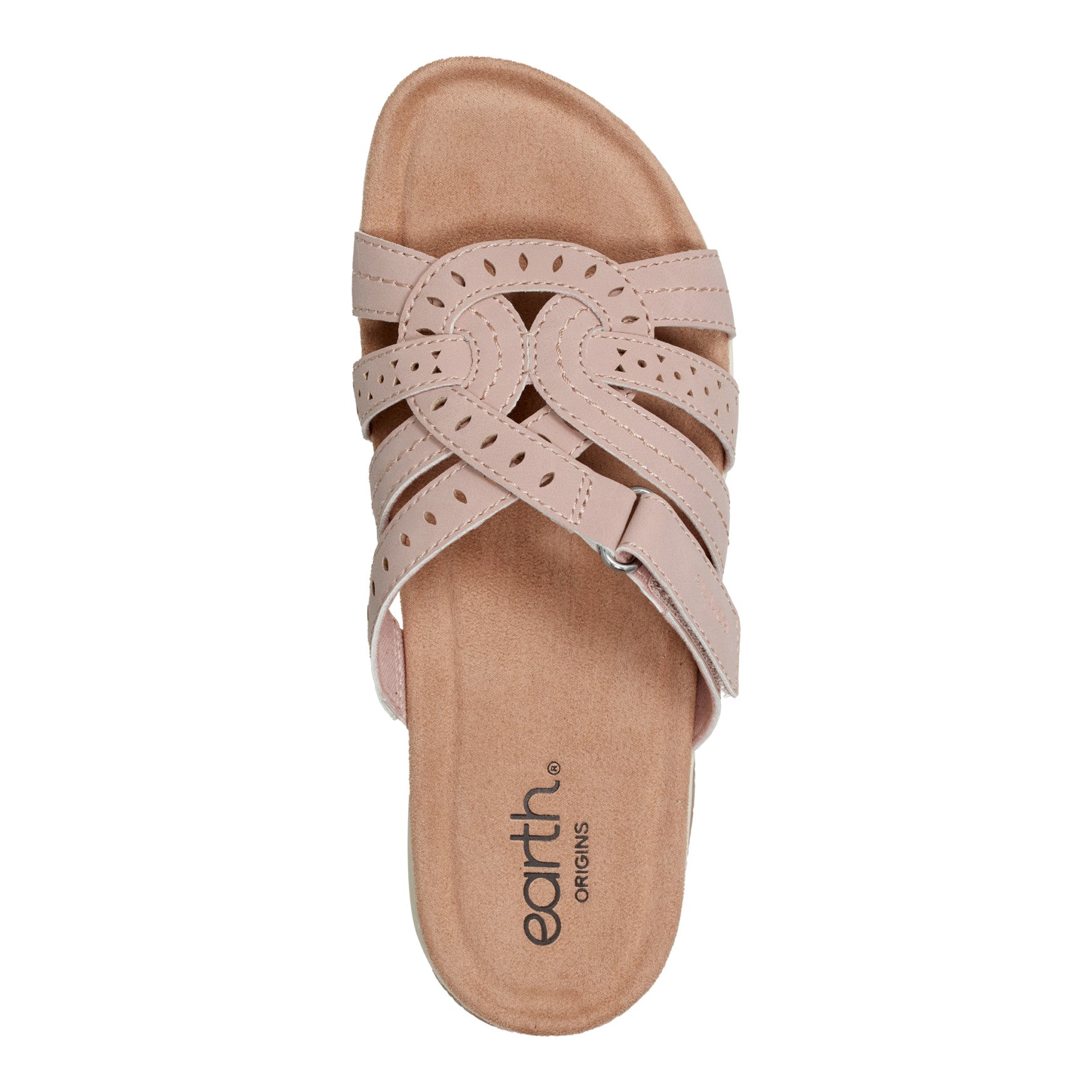 Earth Shoes Sassoni Strappy Casual Slip-On Flat Sandals