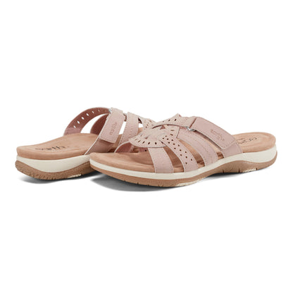 Earth Shoes Sassoni Strappy Casual Slip-On Flat Sandals