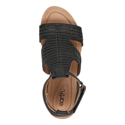 Earth Shoes Helodie Strappy Wedge Sandals