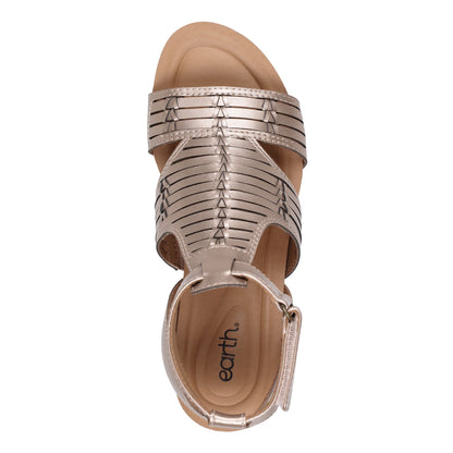 Earth Shoes Helodie Strappy Wedge Sandals