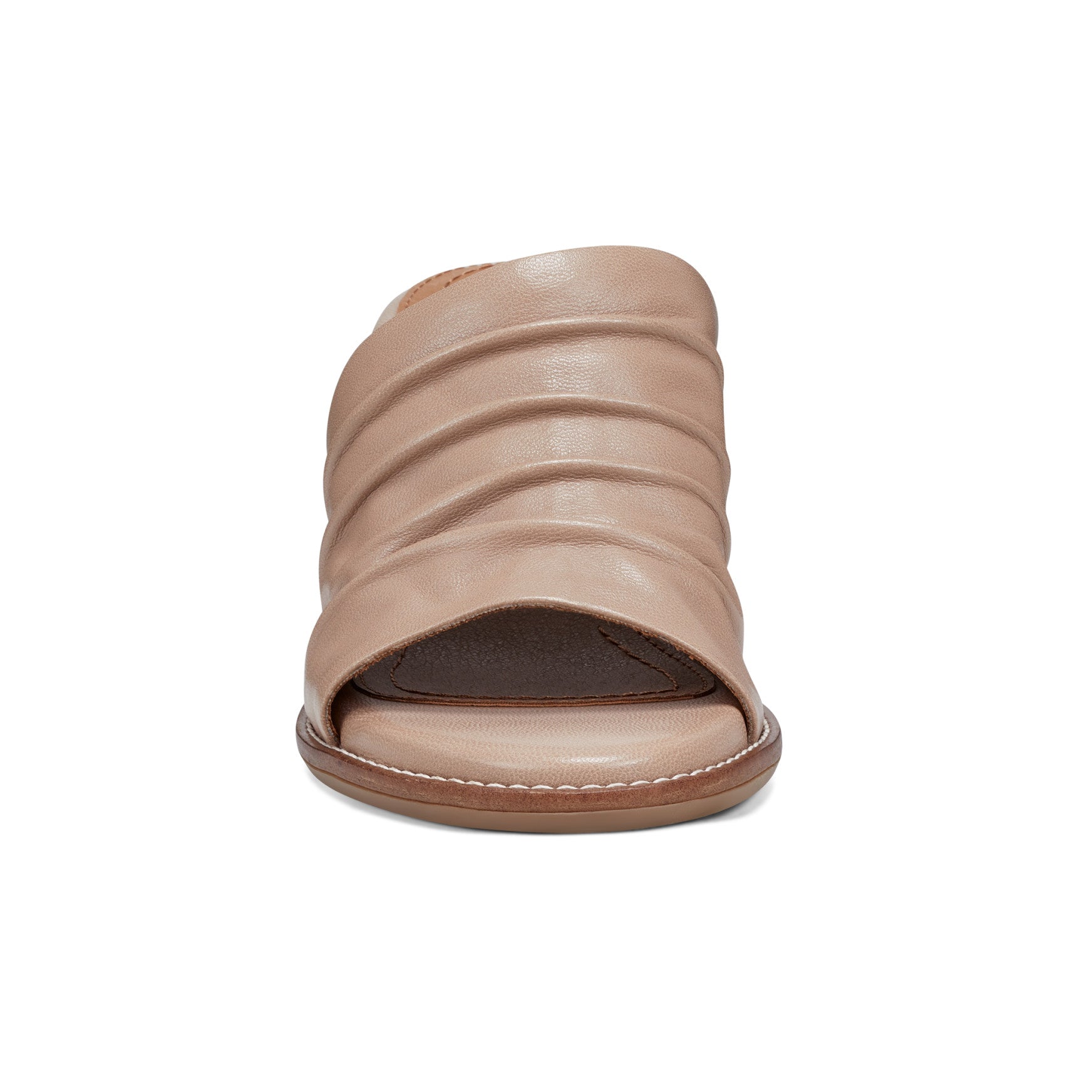 Earth Shoes Adara Ruched Slip-On Dress Sandals