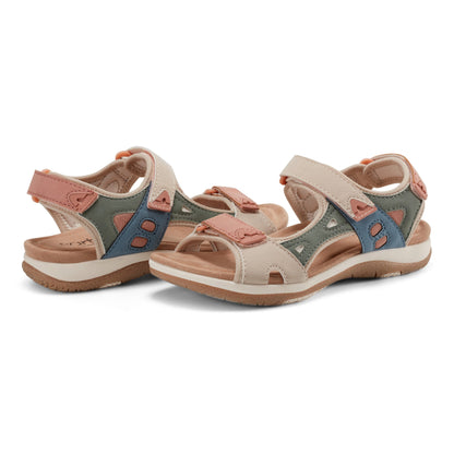 Earth Shoes Skylar Round Toe Lightweight Casual Flat Sandals