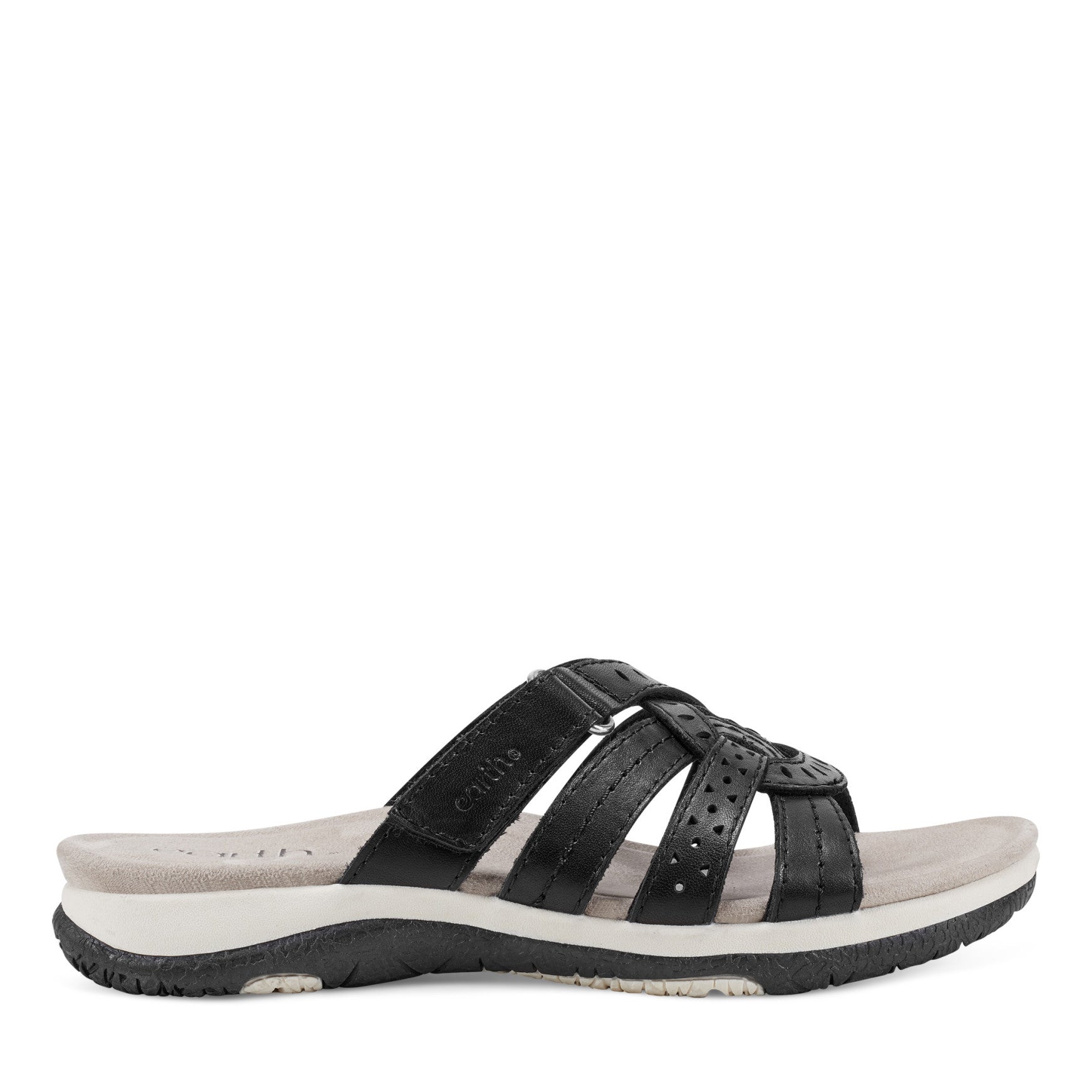 Earth Shoes Sassoni Strappy Casual Slip-On Flat Sandals