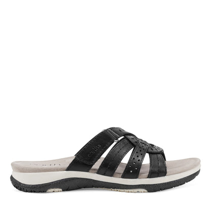 Earth Shoes Sassoni Strappy Casual Slip-On Flat Sandals